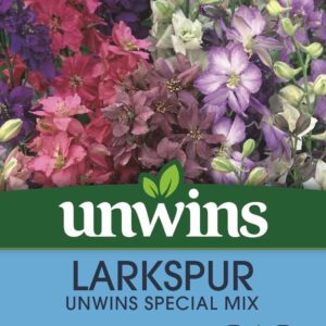 Unwins Larkspur Unwins Special Mix 300 Seeds
