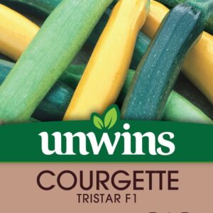 Unwins Courgette Tristar F1 8 Seeds