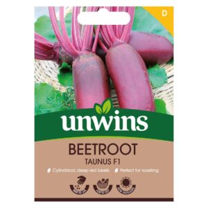 Unwins Vegetable Beetroot Taunus F1 Hybrid - 200 Seeds