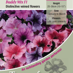 Kings Seeds Petunia Daddy Mix F1 - 75 Seed